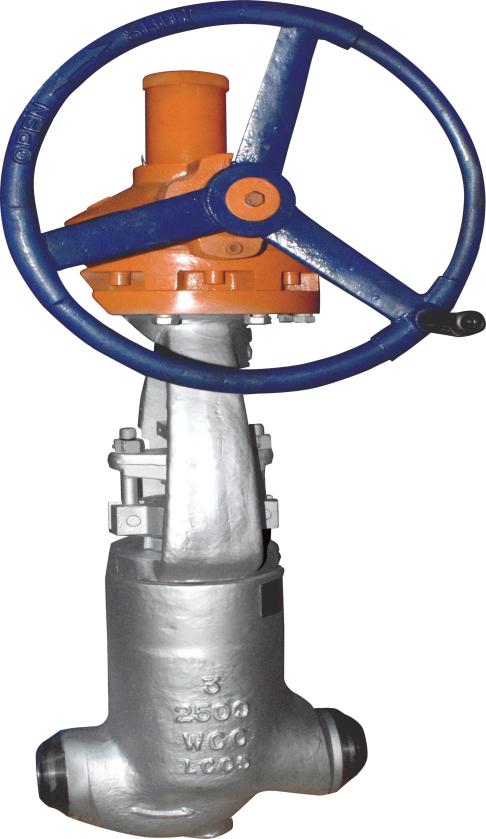 Bevel gear globe valve