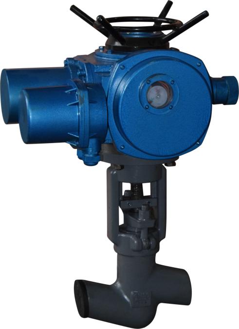 Electric weldign globe valve