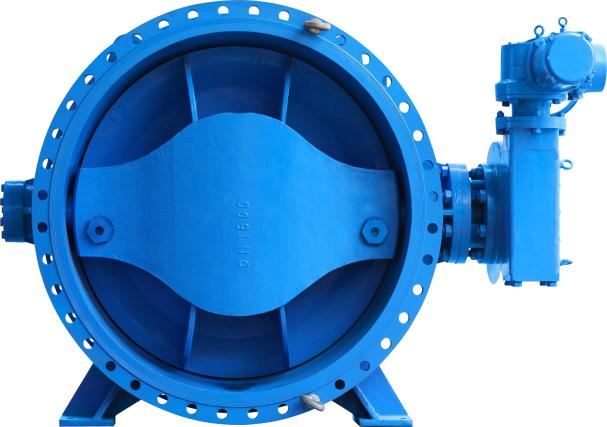 Large diameter flange butterfly valve