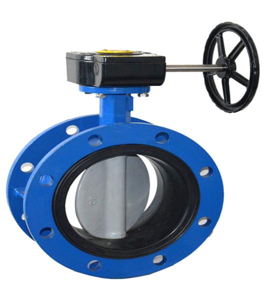 Soft sealed flange butterfly valve