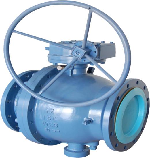 Fixed flange ball valve