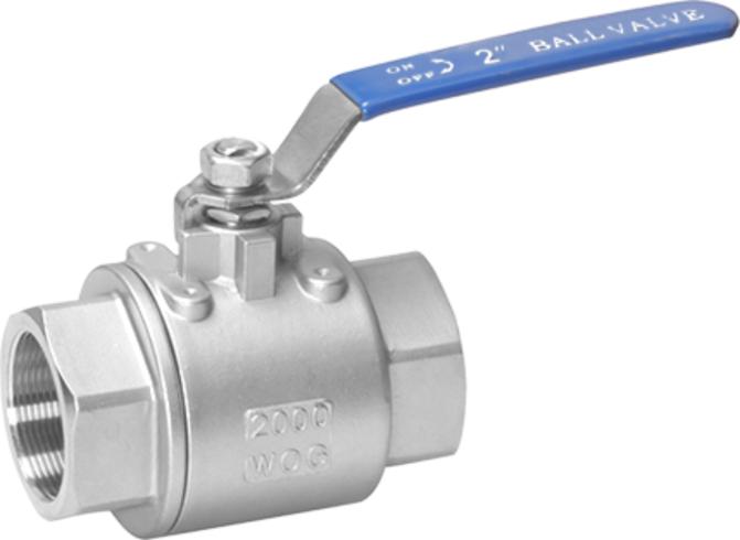 2PC threaded ball valve